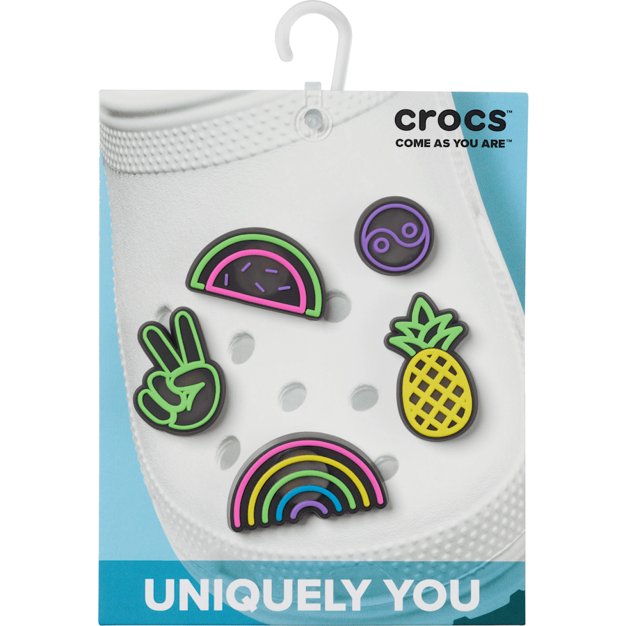 Women / Men Crocs - Lights Up Fun 5 Pack Jibbitz Shoe Charm