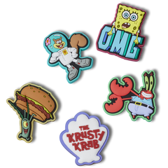 Crocs SpongeBob 5 Pack Jibbitz™ charms Women|Men|Kids|Jibbitz™ Charms