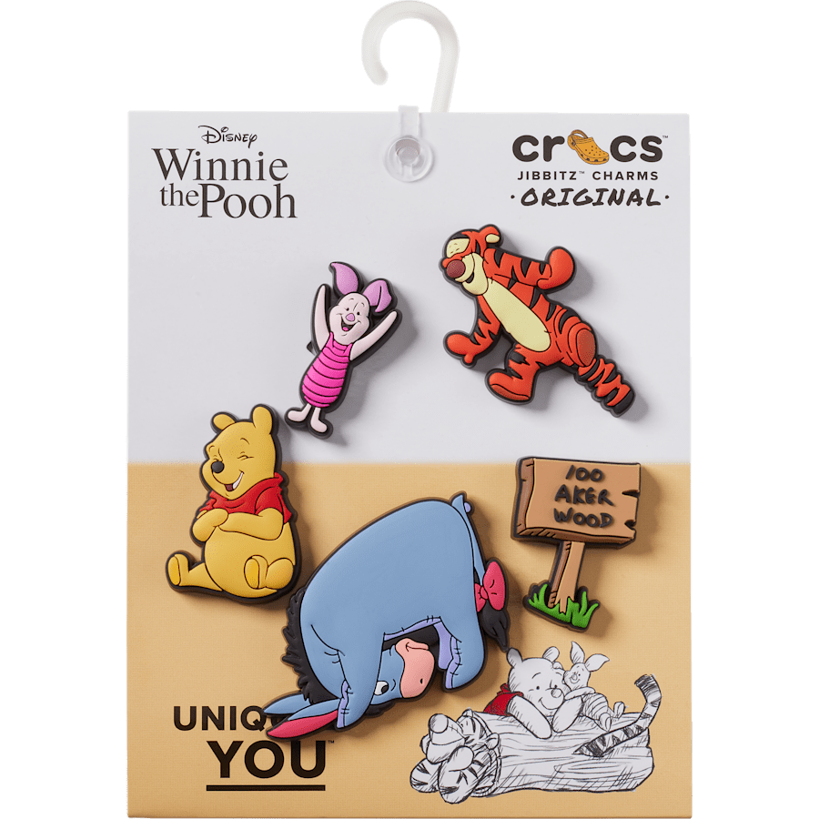 Women / Men / Kids Crocs - Winnie The Pooh 5 Pack Jibbitz™ charms