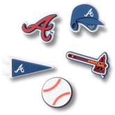 Crocs MLB Atlanta Braves 5 Pack Jibbitz™ charms Women|Men|Jibbitz™ Charms