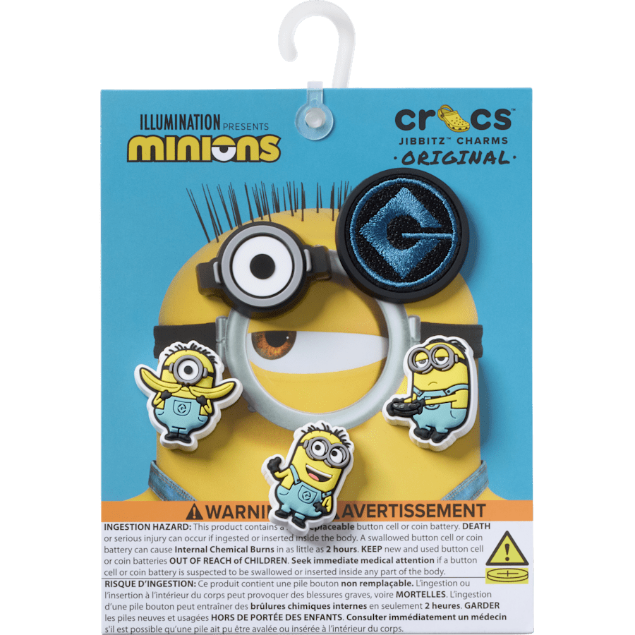 Women / Men / Kids Crocs - Minions 5 Pack Jibbitz™ charms
