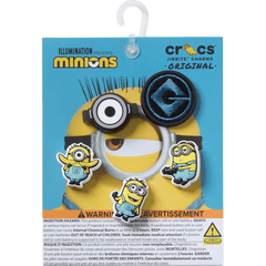 Crocs Minions 5 Pack Jibbitz™ charms Women|Men|Kids|Jibbitz™ Charms