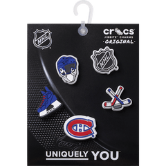 Crocs NHL® Montreal Canadiens® 5 Pack Jibbitz™ charms Women|Men|Jibbitz™ Charms