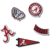 Crocs University of Alabama 5 Pack Jibbitz™ charms Women|Men|Jibbitz™ Charms