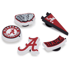 Crocs University of Alabama 5 Pack Jibbitz™ charms Women|Men|Jibbitz™ Charms