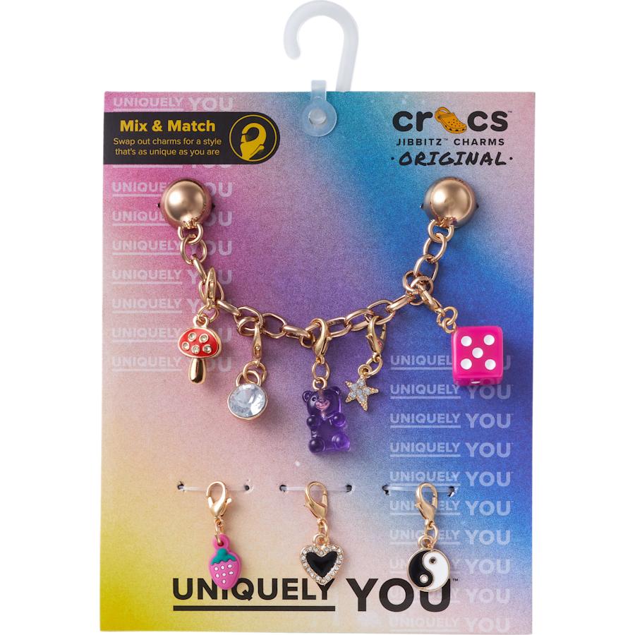 Women / Men / Kids Crocs - Custom Charm Chain 5 Pack Jibbitz™ charms