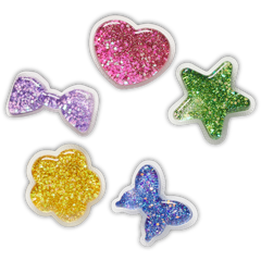 Crocs UV Changing Squish 5 Pack Jibbitz™ charms Women|Men|Jibbitz™ Charms