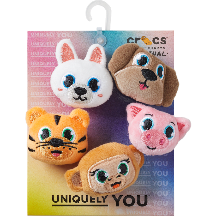 Women / Men Crocs - Fuzzy Animal 5 Pack Jibbitz™ charms