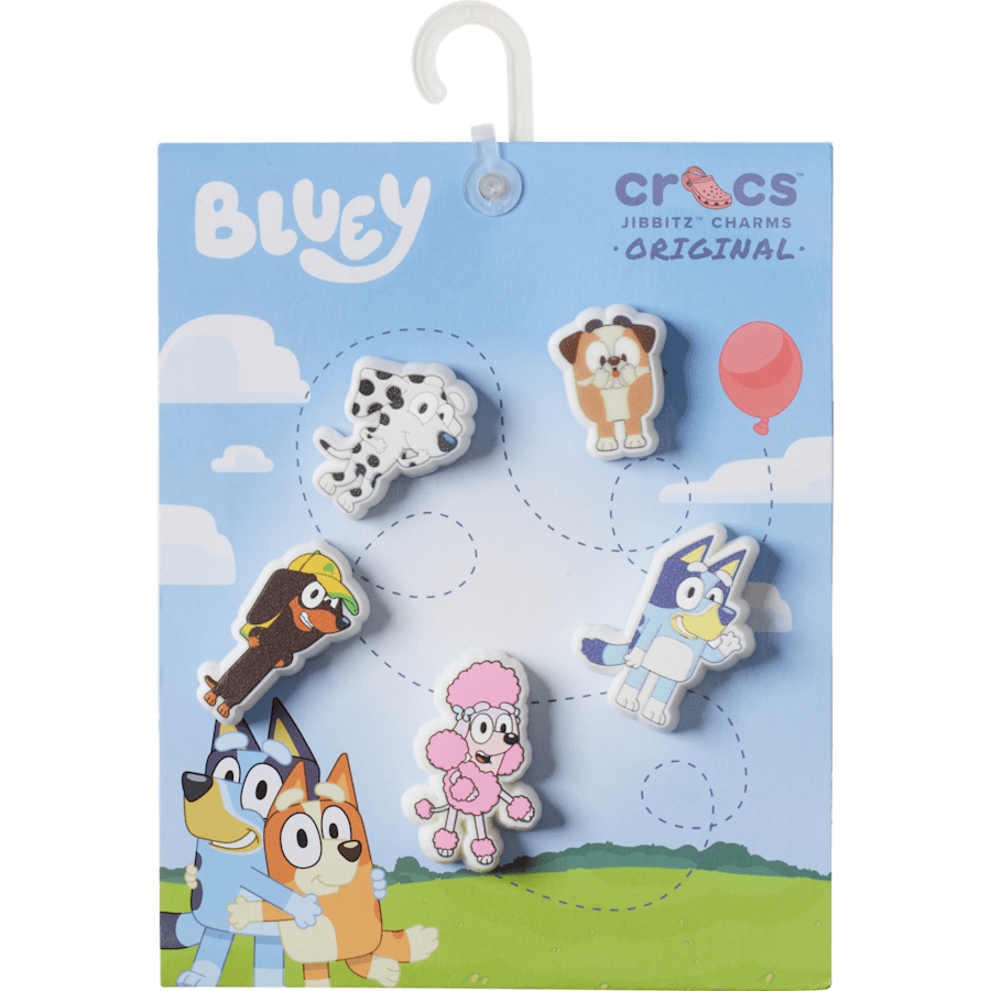 Women / Men / Kids Crocs - Bluey 5Pack Jibbitz™ charms