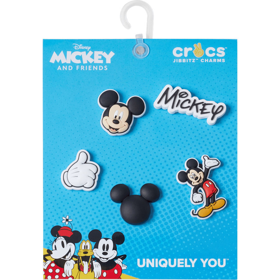 Women / Men / Kids Crocs - Disney Mickey 5 Pack Jibbitz™ charms