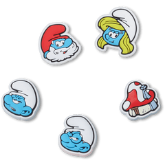 Crocs Smurfs 5 Pack Jibbitz™ charms Women|Men|Kids|Jibbitz™ Charms