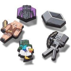 Crocs Minecraft 5 Pack Jibbitz™ charms Women|Men|Kids|Jibbitz™ Charms