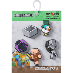 Crocs Minecraft 5 Pack Jibbitz™ charms Women|Men|Kids|Jibbitz™ Charms