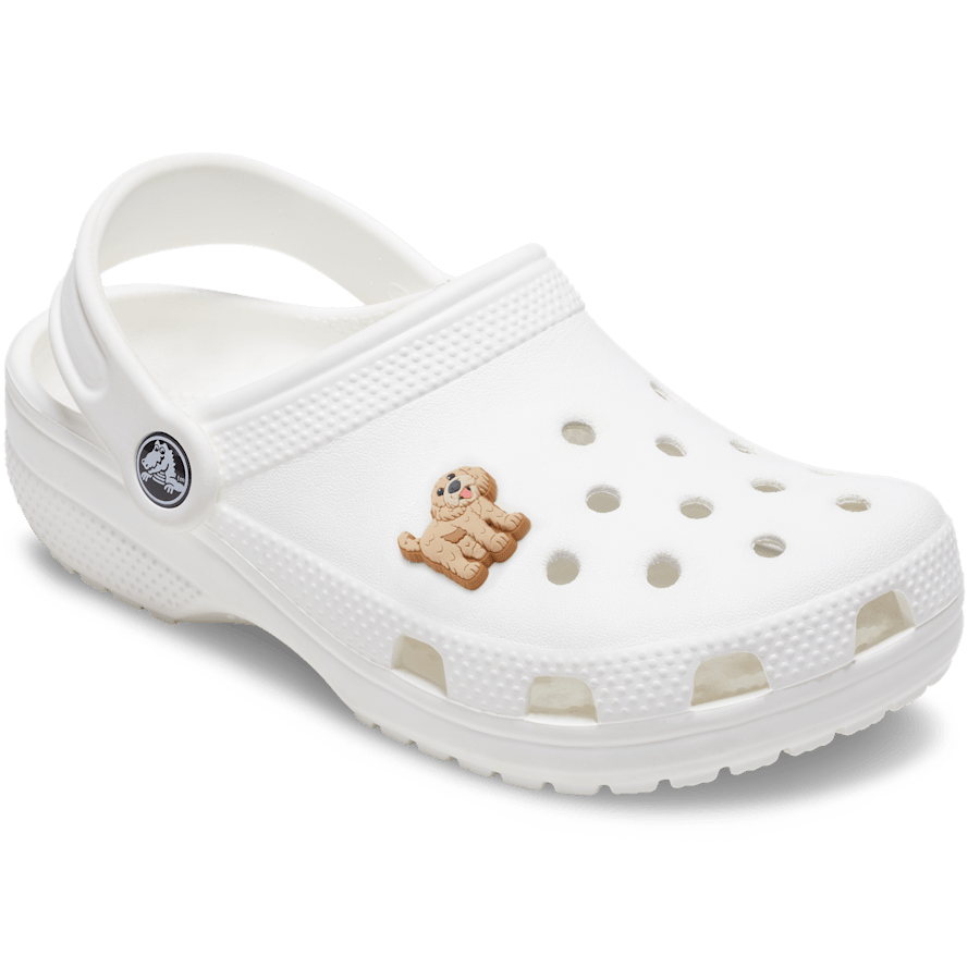 Women / Men Crocs - b'Golden Doodle Puppy Jibbitz Shoe Charm'