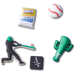 Crocs Baseball Team 5 Pack Jibbitz™ charms Women|Men|Jibbitz™ Charms