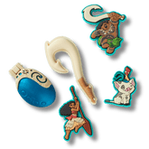 Crocs Disney Moana 5 Pack Jibbitz™ charms Women|Men|Kids|Jibbitz™ Charms