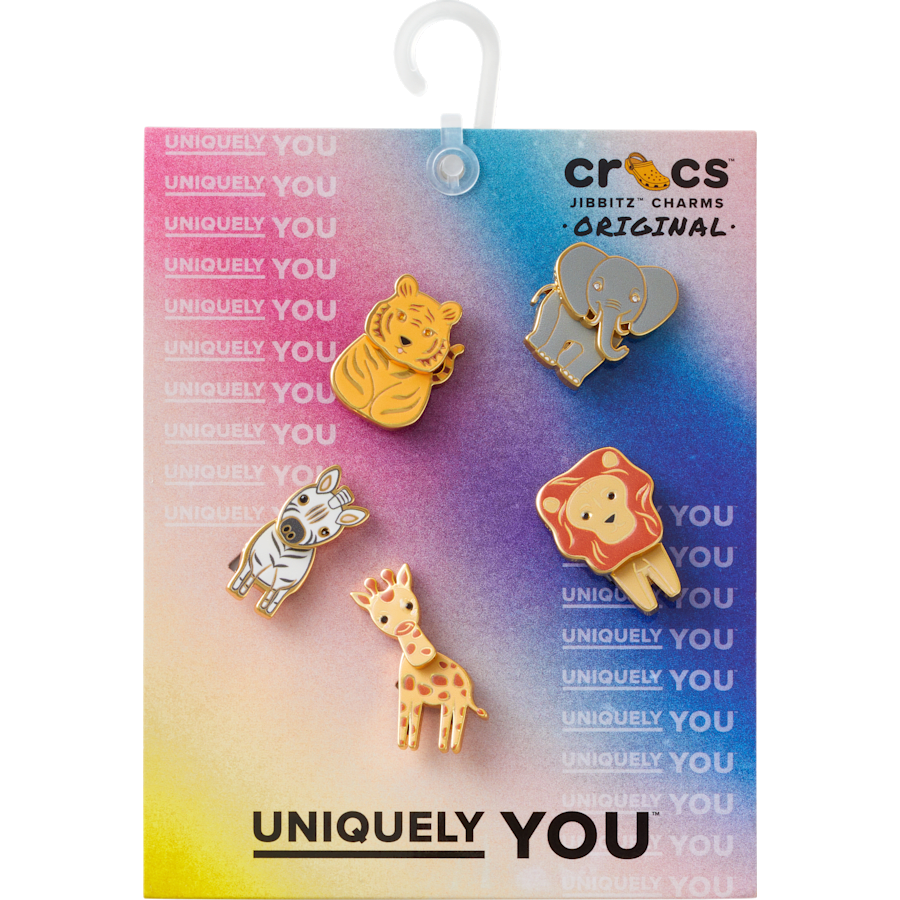 Women / Men Crocs - Enamel Safari 5 Pack Jibbitz™ charms