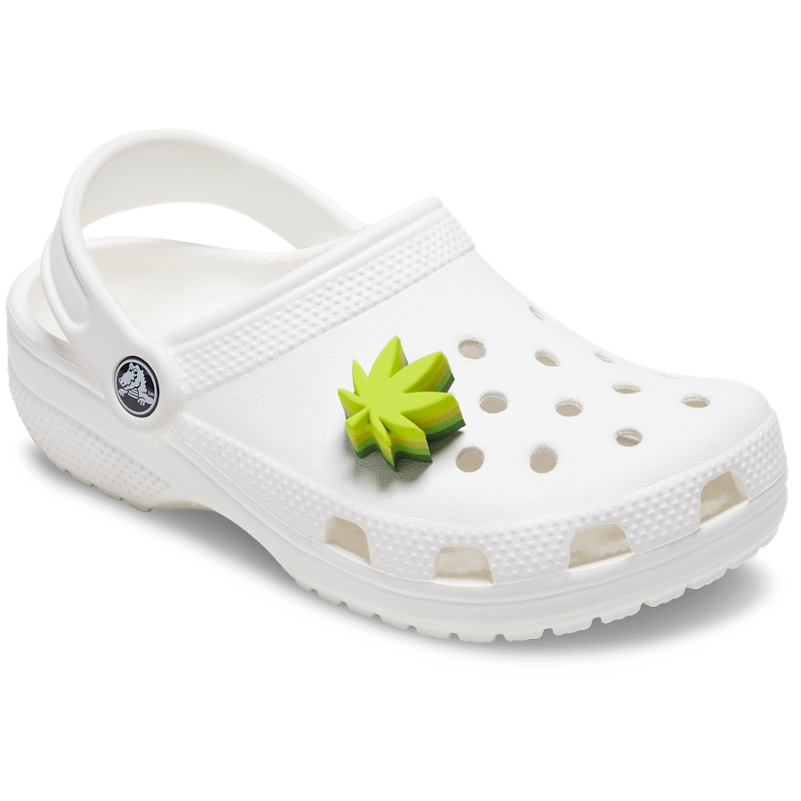 Women / Men Crocs - Stacked Hemp Leaf Jibbitz™ charms