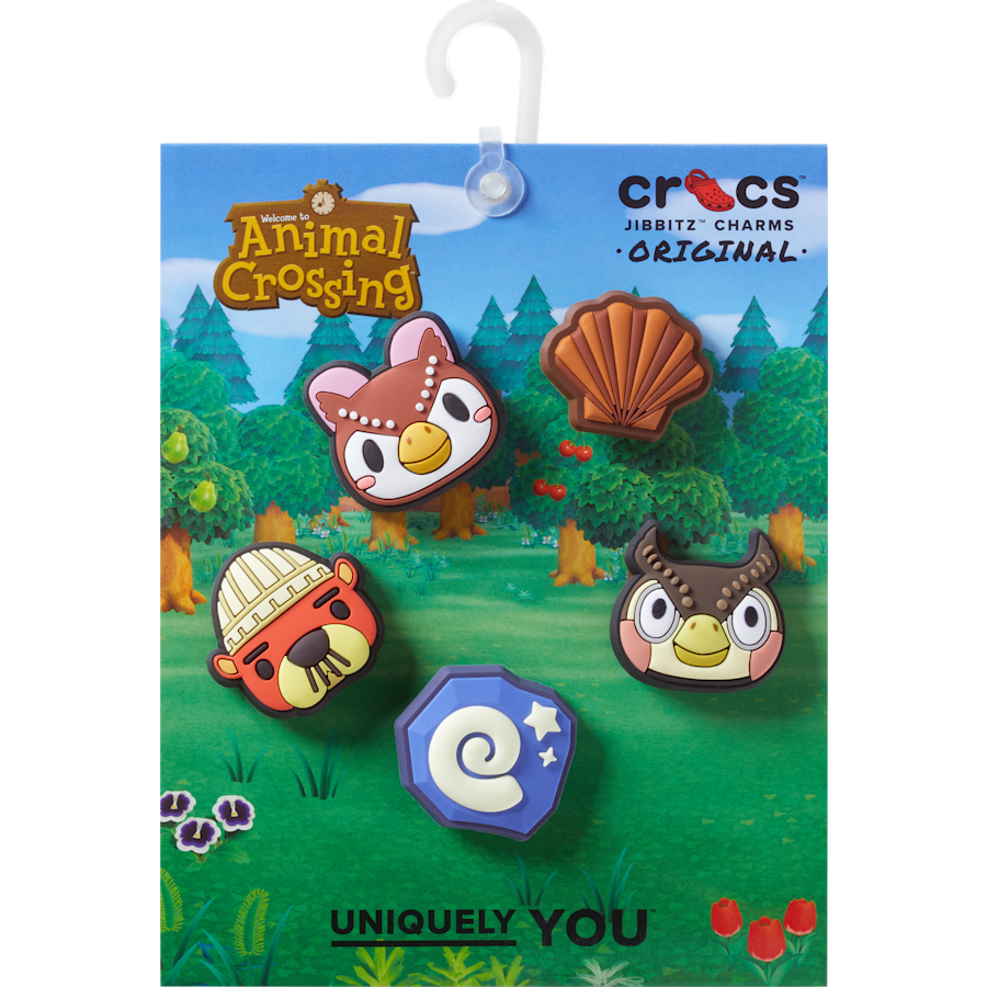 Women / Men / Kids Crocs - Animal Crossing Collector 5 Pack Jibbitz™ charms