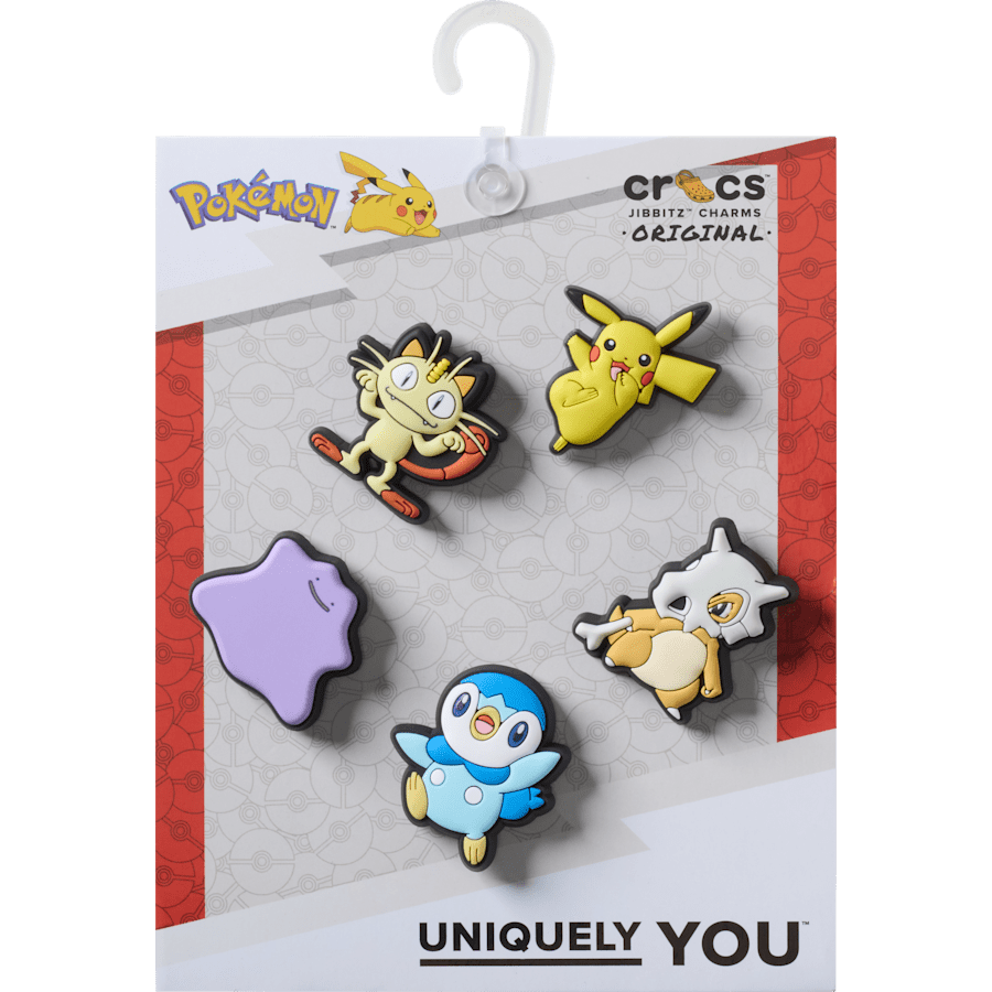 Women / Men / Kids Crocs - Pokemon Variety 5 Pck Jibbitz™ charms
