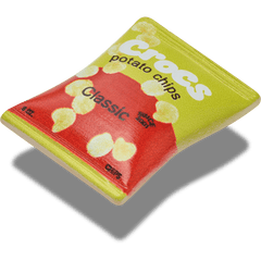 Crocs Yellow Red Chip Bag Jibbitz™ charms Women|Men|Jibbitz™ Charms