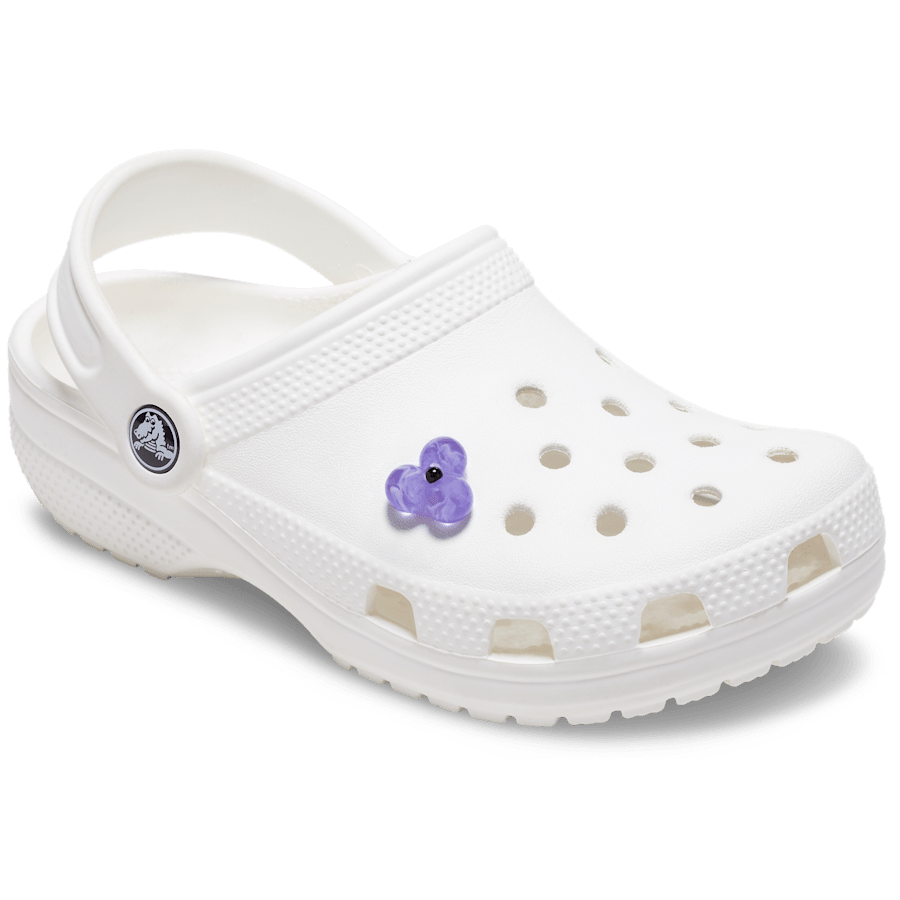 Women / Men Crocs - Expressive Floral Purple Jibbitz™ charms