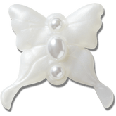 Crocs Meta Jelly White Butterfly Jibbitz™ charms Women|Men|Jibbitz™ Charms
