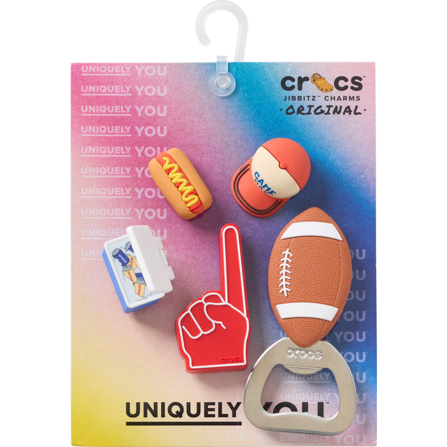 Women / Men Crocs - Tailgate 5 Pack Jibbitz™ charms