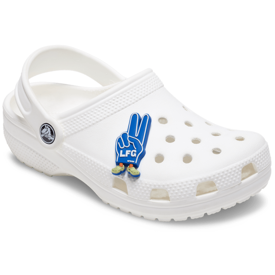 Women / Men Crocs - LFG Foam Peace Sign Jibbitz™ charms
