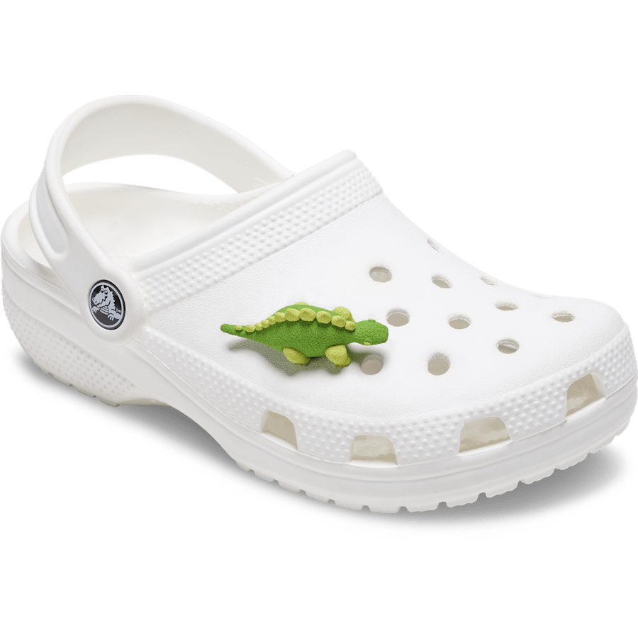 Women / Men Crocs - 3D Green Dino with Scales Jibbitz™ charms