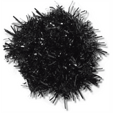 Crocs Black Tinsel Pom Jibbitz™ charms Women|Men