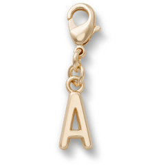 Crocs Gold Letter A Charm Jibbitz™ charms Women|Men|Kids|Jibbitz™ Charms
