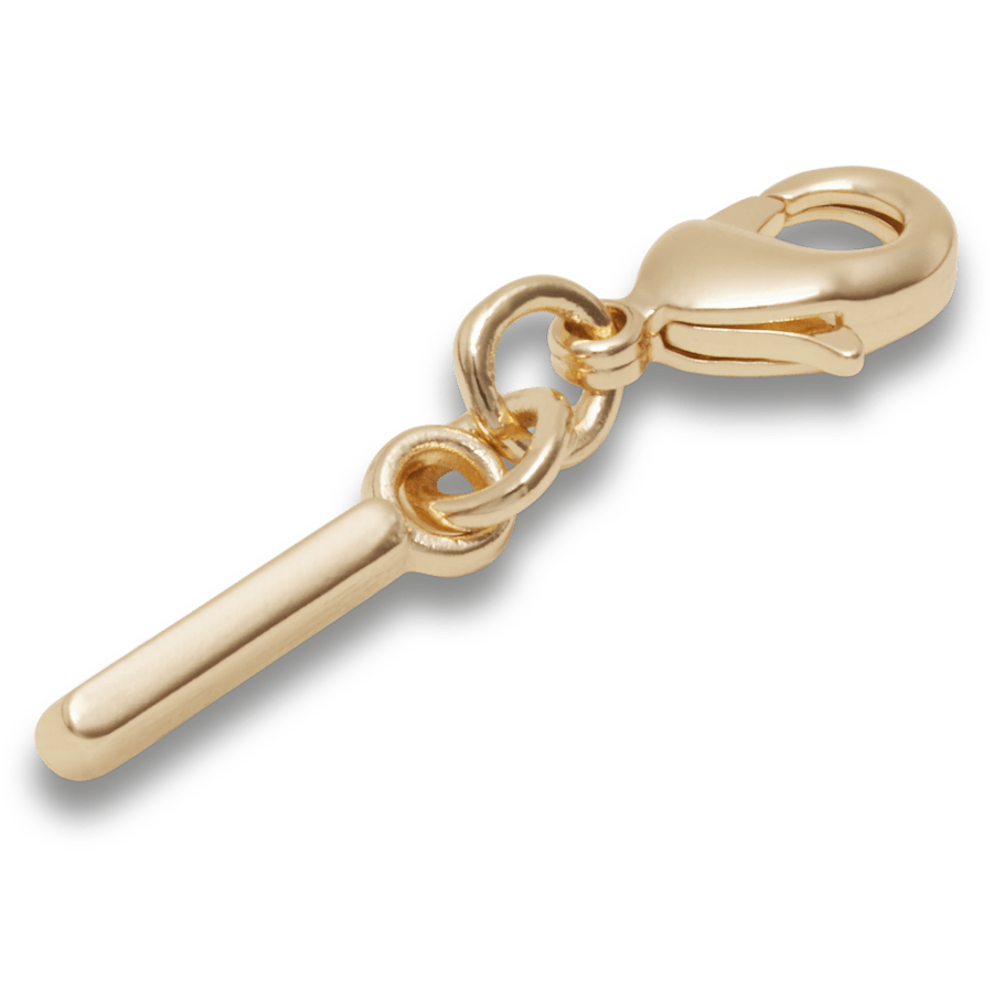 Women / Men / Kids Crocs - Gold Letter I Charm Jibbitz™ charms
