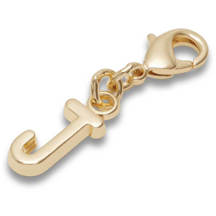 Women / Men / Kids Crocs - Gold Letter J Charm Jibbitz™ charms