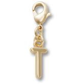 Crocs Gold Letter T Charm Jibbitz™ charms Women|Men|Kids|Jibbitz™ Charms