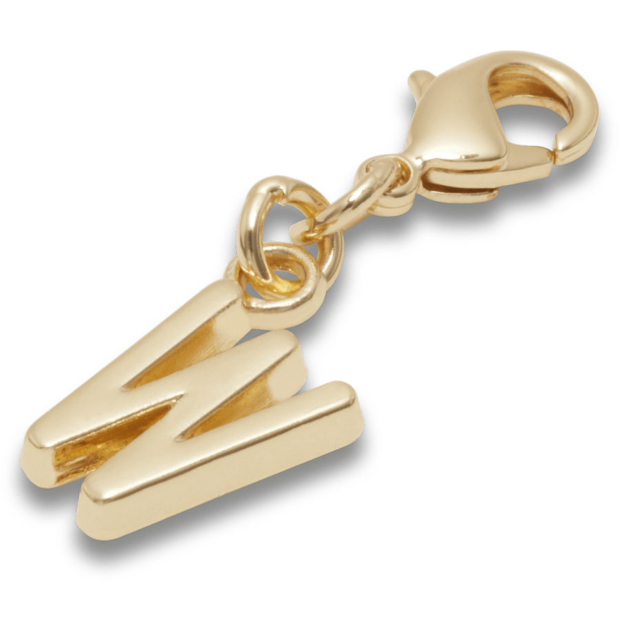Women / Men / Kids Crocs - Gold Letter W Charm Jibbitz™ charms