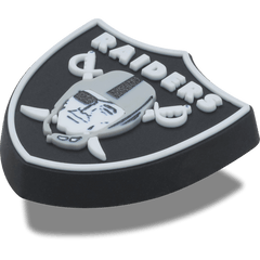 Crocs NFL Las Vegas Raiders Logo Jibbitz™ charms Women|Men|Jibbitz™ Charms
