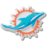 Crocs NFL Miami Dolphins Logo Jibbitz™ charms Women|Men|Jibbitz™ Charms