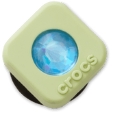 Crocs Green PVC Square SMT Gem Jibbitz™ charms Women|Men|Jibbitz™ Charms