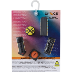 Crocs 3D Train 5 Pack Jibbitz™ charms Women|Men|Jibbitz™ Charms