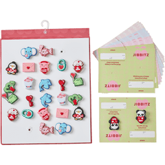 Crocs Valentines Day Card 26 Pack Jibbitz™ charms Women|Men|Jibbitz™ Charms