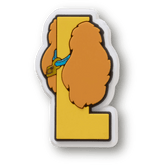 Crocs Disney Character Letter L Jibbitz™ charms Women|Men|Kids|Jibbitz™ Charms