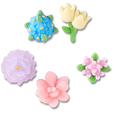 Crocs Beaded Flowers 5 Pack Jibbitz™ charms Women|Men|Jibbitz™ Charms