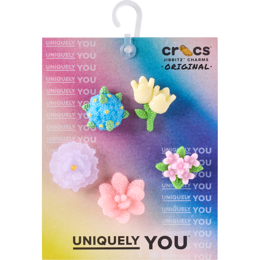Women / Men Crocs - Beaded Flowers 5 Pack Jibbitz™ charms