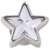 Crocs Silver Gem Sparkle Star Jibbitz™ charms Women|Men