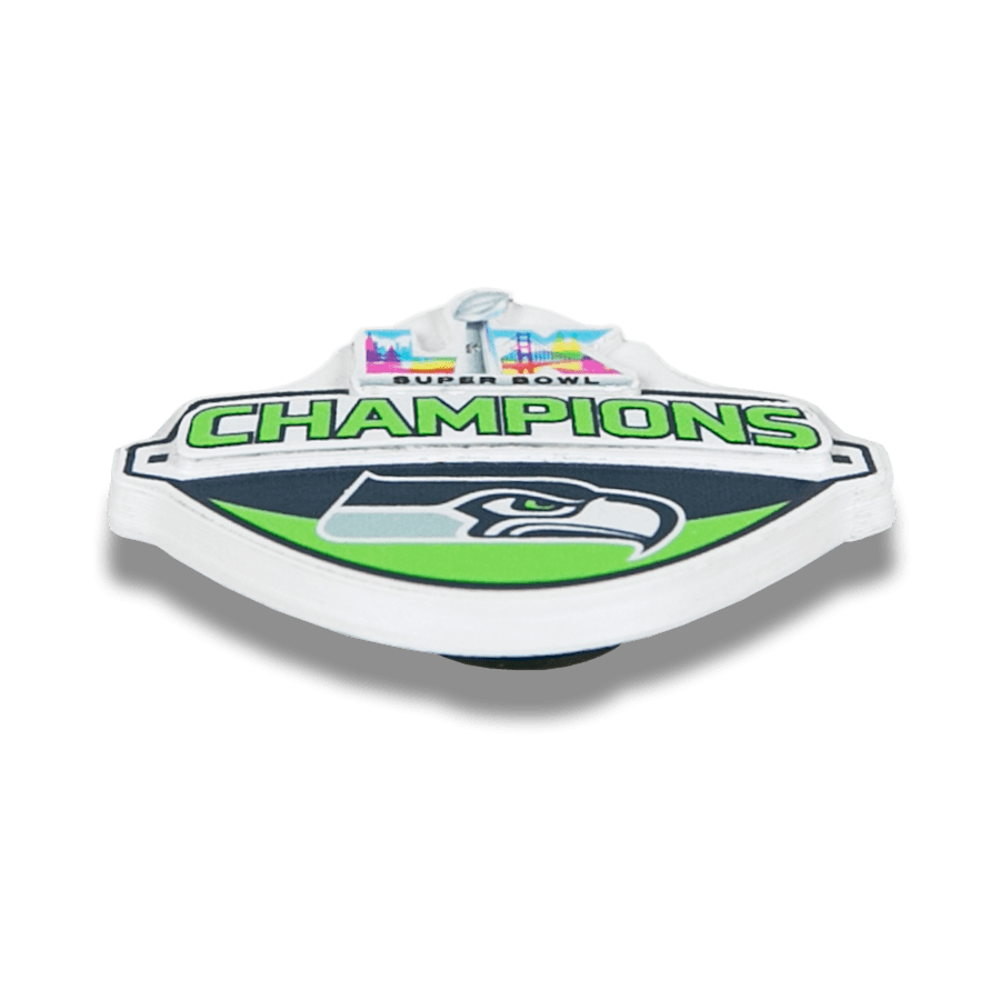 Women / Men Crocs - NFL Super Bowl LX Champion Seattle Seahawks Jibbitz Shoe Charm