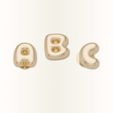 Crocs Gold Bubble Letter A-Z Jibbitz™ charms Women|Men|Jibbitz™ Charms
