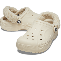 Crocs Baya Lined Fuzz-Strap Clog Women|Men