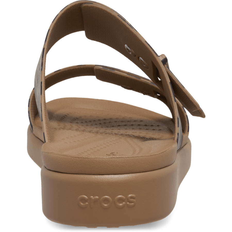 Women Crocs - Brooklyn Animal Buckle Low Low