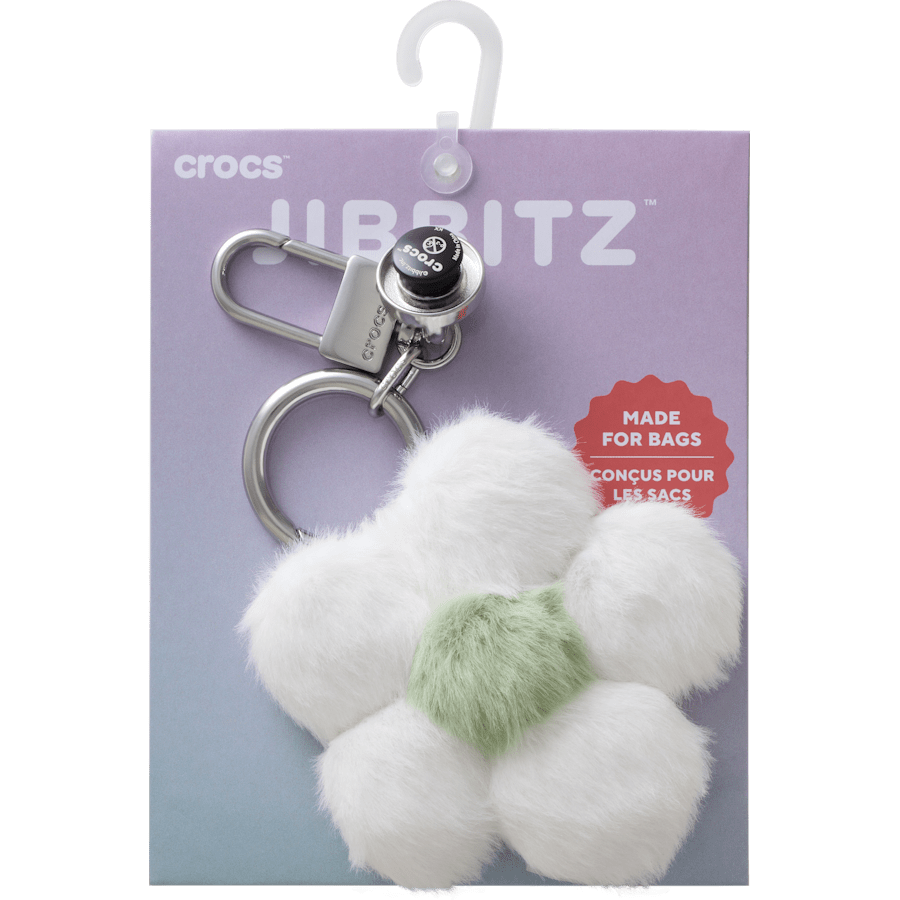 Women / Kids Crocs - Plush Daisy Bag Charm